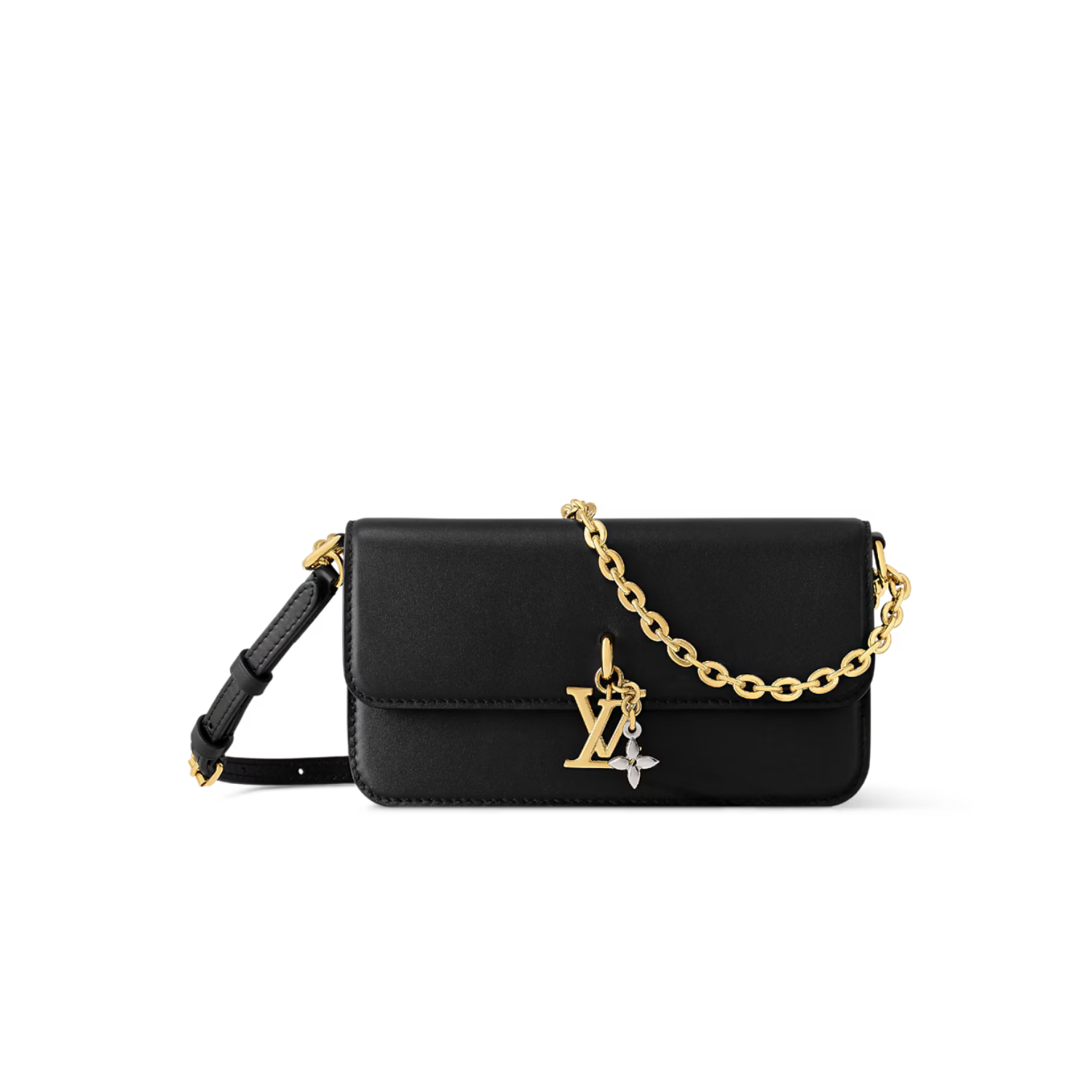 Louis-Vuitton-Wallet-On-Chain-LV-Bloom-Shoulder-Bag-7.9in-20cm-Black-Gold-Hardware-For-Women-M14564-1.png Louis Vuitton Wallet On Chain LV Bloom Shoulder Bag 7.9in/ 20cm Black Gold Hardware For Women M14564 - Image 1