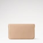 Louis Vuitton Wallet On Chain LV Bloom Shoulder Bag 7.9in/ 20cm Sand Gold Hardware For Women M14581 - Image 5