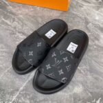 Louis Vuitton Waterfront Mule Black For Men - Image 2