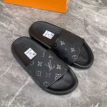 Louis Vuitton Waterfront Mule Black For Men - Image 3