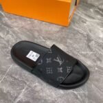 Louis Vuitton Waterfront Mule Black For Men - Image 5