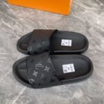 Louis Vuitton Waterfront Mule Black For Men - Image 7
