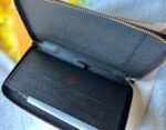 Louis Vuitton Zippy Wallet Canvas Brown For Women, Women's Wallet 7.7in/ 19.5cm - Image 4