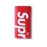 x Supreme Brazza Wallet Red For Men 7.5in/19cm