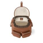 Louis Vuitton Montsouris Cargo Backpack 15.7in/ 40cm Caramel Silver Hardware For Men M28380 - Image 4