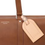 Louis Vuitton Needle Shoulder Bag 18.1in/ 46cm Caramel Silver Toned Hardware For Men M28000 - Image 4