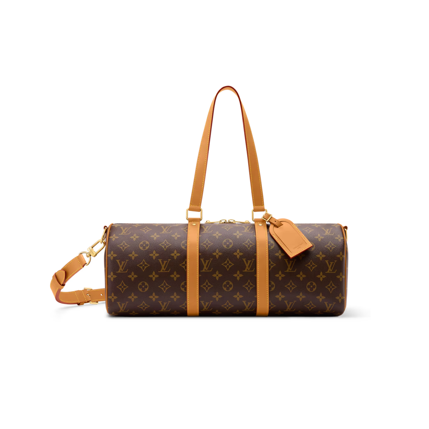 Louis-vuitton-Needle-Bag-Monogram-M28116-1.png Louis Vuitton Needle Shoulder Bag 18.1in/ 46cm Monogram Gold Toned Hardware For Men M28116 - Image 1