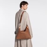 Louis Vuitton Vagabond Hobo Shoulder Bag 18.9in/ 48cm Caramel Silver Hardware For Men M28392 - Image 5