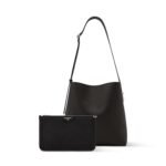 Louis Vuitton Verso Hobo Shoulder Bag 11.8in/ 30cm Black Silver Hardware For Men M27022 - Image 4