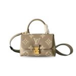 Louis Vuitton Madeleine BB Monogram Empreinte Dove Gray/ Creme Beige