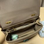 Louis Vuitton Madeleine BB Monogram Empreinte Dove Gray/ Creme Beige - Image 6