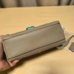 Louis Vuitton Madeleine BB Monogram Empreinte Dove Gray/ Creme Beige - Image 5