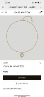 Louise By Night Necklace Gold For Women - Image 9