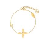 Louis Vuitton Louisette Bracelet Gold For Women M00372