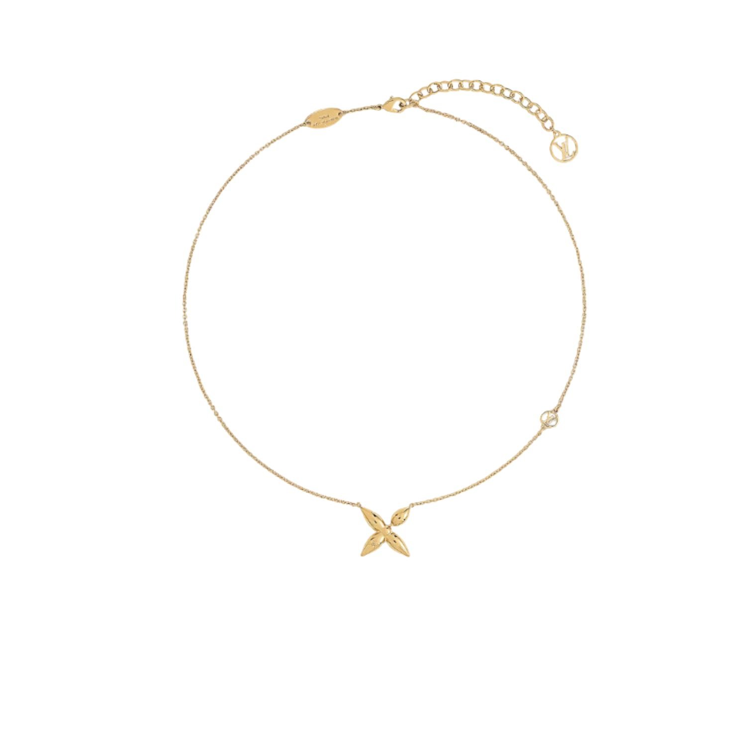 Louisette-Necklace-5.jpg Louis Vuitton Louisette Necklace Gold For Women M00365 - Image 1