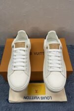 Louis Vuitton Time Out Sneaker White For Women LV - Image 8