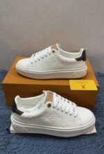 Louis Vuitton Time Out Sneaker White For Women LV - Image 6