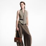 Louis Vuitton GO-14 MM Tan Bag For Women M23601- 9.1 Inches/ 23 Cm - Image 5