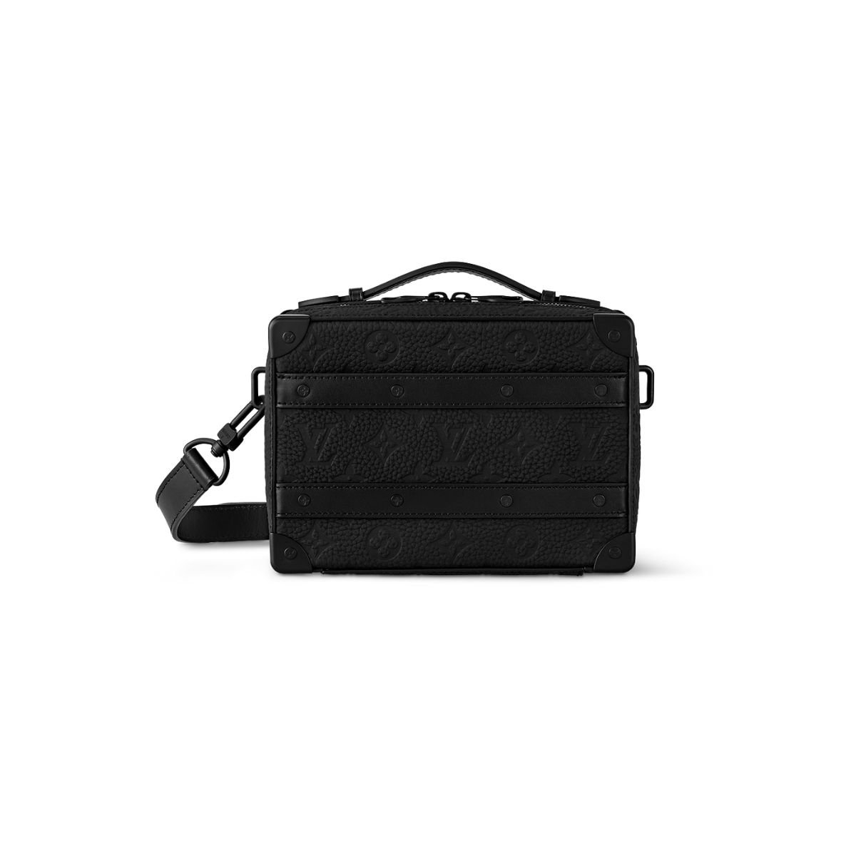 M59163-1.jpg Louis Vuitton Handle Soft Trunk Black Taurillon Monogram Black M59163 - Image 1