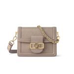 Louis Vuitton Mini Dauphine Brown Bag For Women M23559- 7.9 Inches / 20 Cm