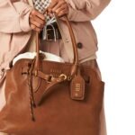Miu Miu Aventure Tote Bag 12in/ 31cm Oak Nappa Leather Gold Hardware For Women 5BG291_2BBL_F0316_V_OOO - Image 5