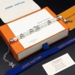 Louis Vuitton Monogram Pearls Bracelet White For Women M0996A - Image 4