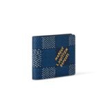 Louis Vuitton Multiple Wallet Blue For Men 4.5 Inches/ 11.5 Cm N40676 - Image 3