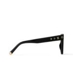 Louis Vuitton My Monogram Square Sunglasses Black For Women Z1523W - Image 4
