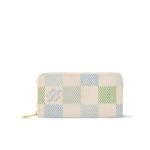Louis Vuitton Zippy Wallet Green For Women 7.7 Inches/ 19.5 Cm N40748