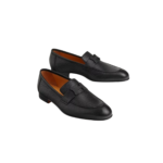 Hermes Paris Loafers Black For Men