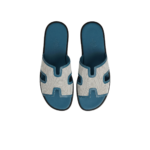 Hermes Izmir Sandals Blue/ Grey For Men