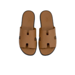 Hermes Izmir Sandals Brown For Men H041141ZH03400