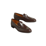 Hermes Paris Loafers Brown For Men H231930ZAME400
