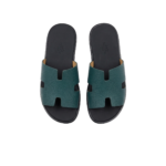 Hermes Izmir Sandals Dark Blue For Men