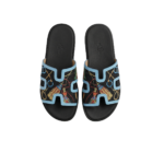 Hermes Izmir Sandals Blue/ Multicolor For Men