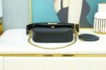 Louis Vuitton New Wave Multi Pochette Shouler Bag  7.5in/ 19cm Black Gold Hardware For Women M56461 - Image 7