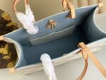 Louis Vuitton OnTheGo MM Tote Bag 13.8in/ 35cm Multicolor Gold Hardware For Women N40518 - Image 9
