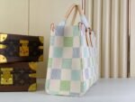 Louis Vuitton OnTheGo MM Tote Bag 13.8in/ 35cm Multicolor Gold Hardware For Women N40518 - Image 4
