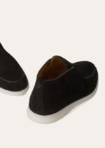 Loro Piana Open Walk Chukka Boots Black For Men FAB4368 - Image 3