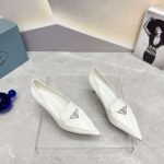 Prada Patent Pumps White For Women - Image 8