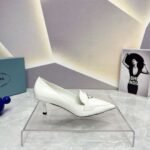 Prada Patent Pumps White For Women - Image 7