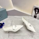 Prada Patent Pumps White For Women - Image 5