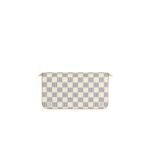 Louis Vuitton Pochette Felicie Shoulder Bag  8.3in/ 21cm Multicolor Damier Azur Canvas Gold Hardware For Women N40491 - Image 5