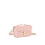 Louis Vuitton Pochette Metis East West Shoulder Bag 8.5in/ 21.5cm Pink Gold Hardware For Women M47045 - Image 3