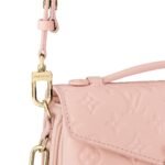 Louis Vuitton Pochette Metis East West Shoulder Bag 8.5in/ 21.5cm Pink Gold Hardware For Women M47045 - Image 5