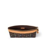 Louis Vuitton Pochette Voyage Souple Pouch 11.8in/ 30cm Brown Monogram Craggy Gold Hardware For Men M83568 - Image 5