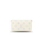 Louis Vuitton Pochette Felicie Shoulder Bag  8.3in/ 21cm Candy Blue Gold Hardware For Women M83025 - Image 4