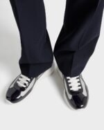 Prada America's Cup Sneakers Black Silver For Men 4E3400_ASZ_F0I89_F_G000 - Image 3