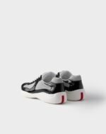 Prada America's Cup Sneakers Black Silver For Men 4E3400_ASZ_F0I89_F_G000 - Image 5
