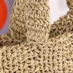 Prada Crochet Tote Bag 15.7in/ 40cm Beige‎ For Women 1BG392_2A2T_F0018_V_OOL - Image 8